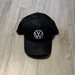 Volkswagen Black Camouflage Men's Hat